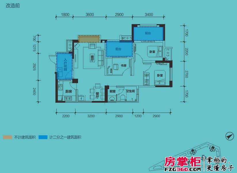 锦江国际花园户型图