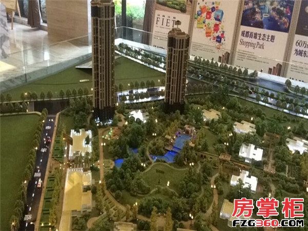 中国铁建北湖国际城实景图