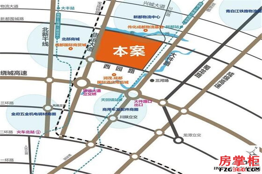 元贞国际机械城交通图