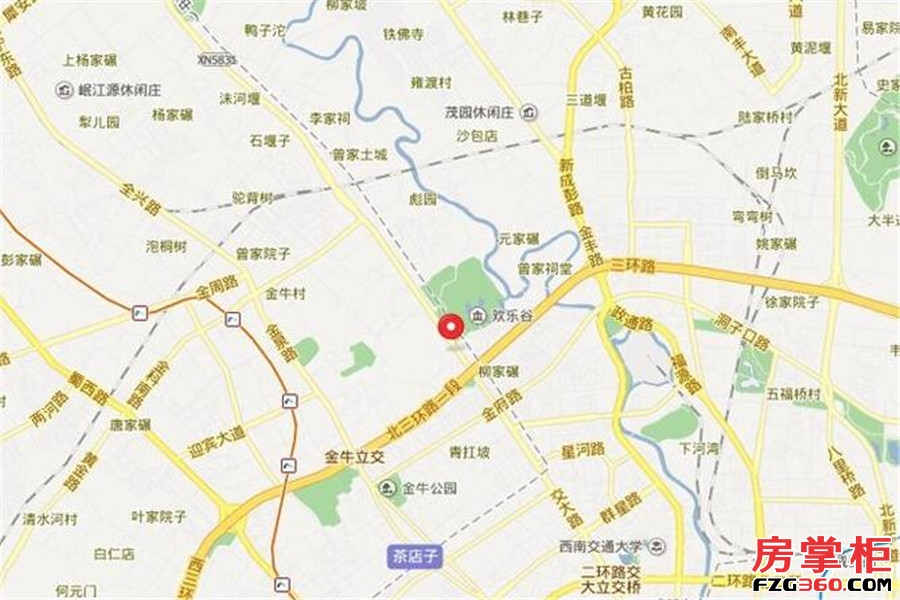 华侨城创想中心交通图