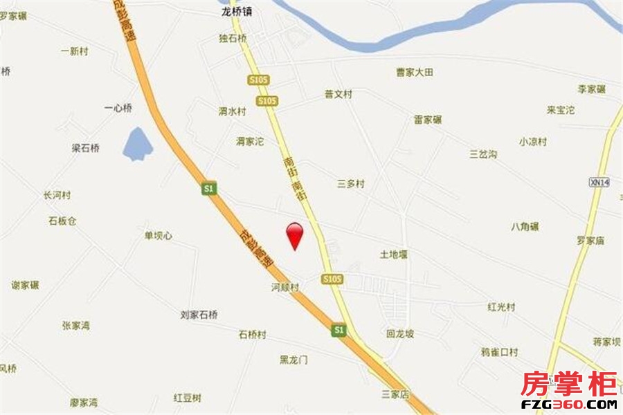 蓉垚北尚城交通图