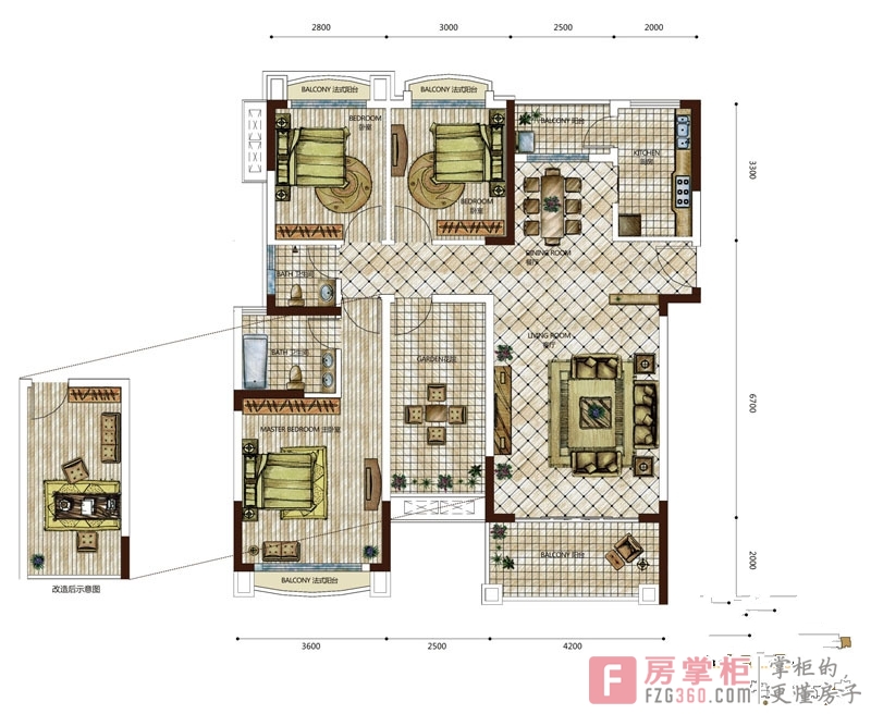 未来康桥长郡a5户型4室2厅2卫1厨 127.00㎡.jpg