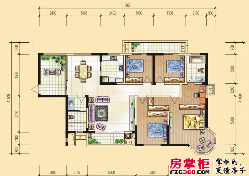 翡翠华庭户型图 长沙房掌柜