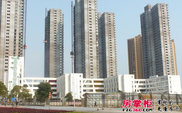 中国铁建山语城实景图