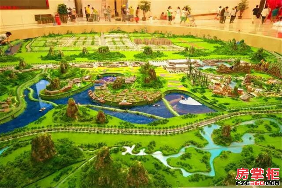 桂林万达城山水展示中心惊艳亮相