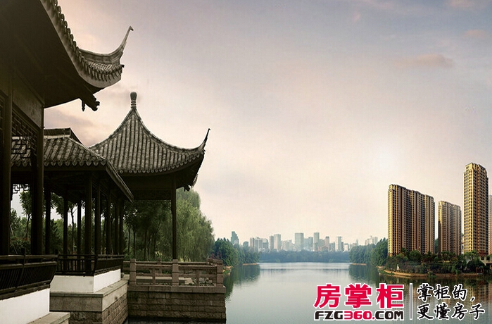 远洋杭州大运河商务区实景图