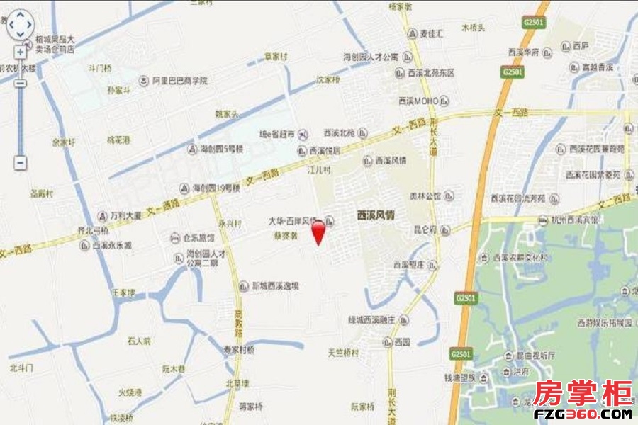 泰禾杭州院子交通图