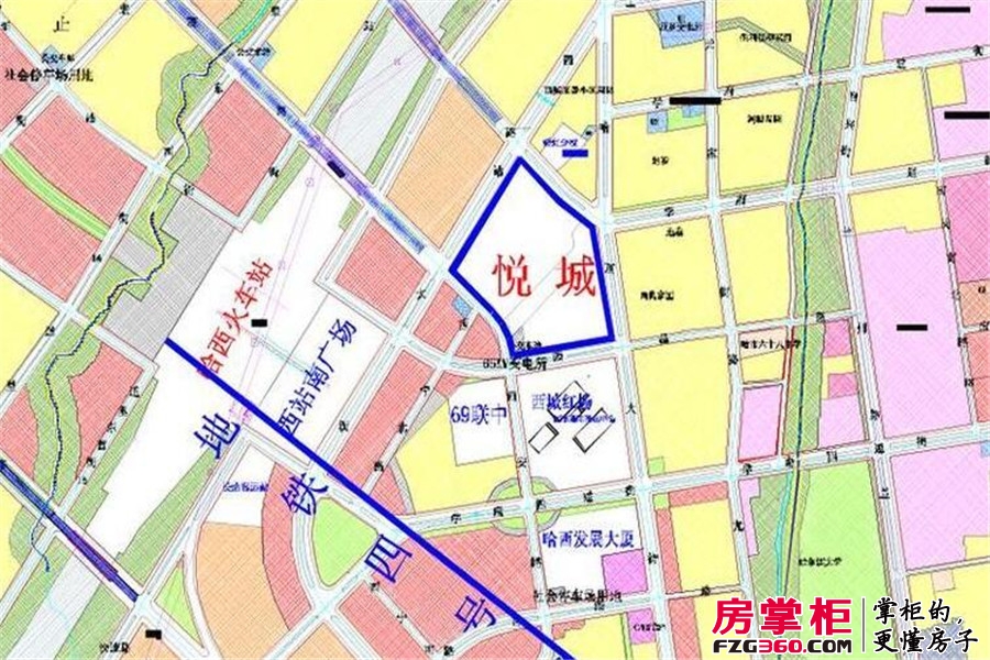悦城交通图