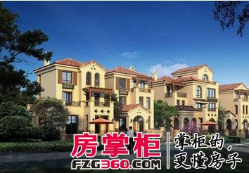 半岛1号在售2期德式风格歌德岛别墅 均价14000元/平