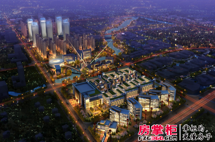 华夏国际茶博城效果图
