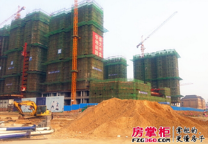 华地润园工程进度（2014.7.31）