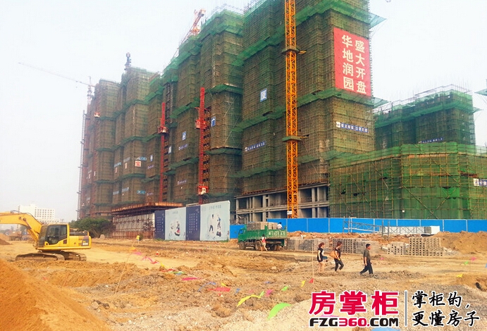 华地润园工程进度（2014.7.31）