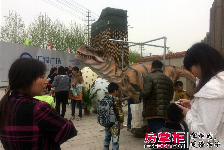 汇银广场4月5日生态恐龙展活动