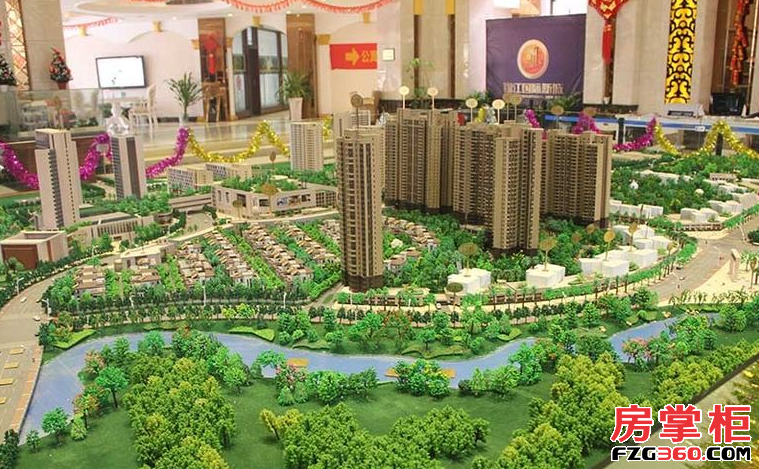 锦江国际新城实景图