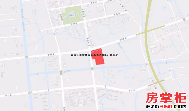 青浦区华新镇蒋家巷路西侧26-01地块