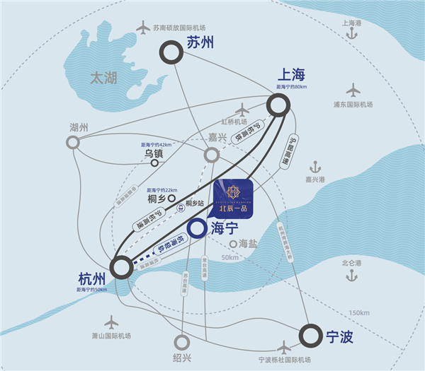 海宁城市区位图