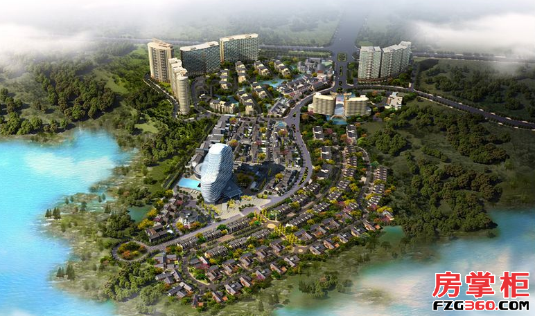 洱海国际生态城效果图