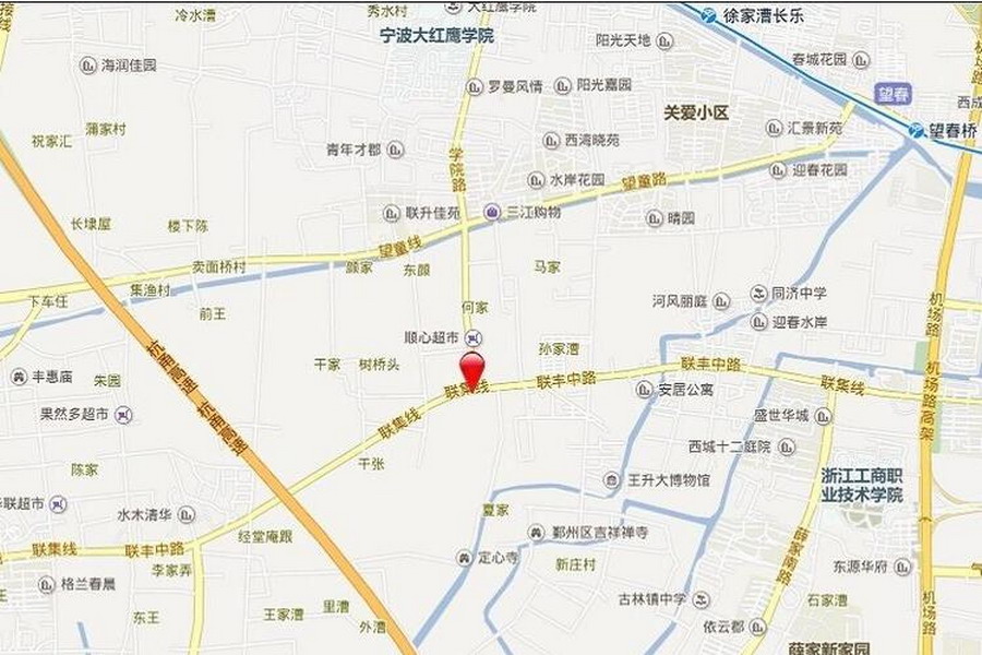 浙海商业广场区位图
