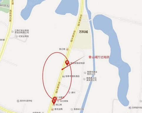 青山湖区万达广场选址确定 将是南昌第三座万达广场_南昌房地产_房掌柜