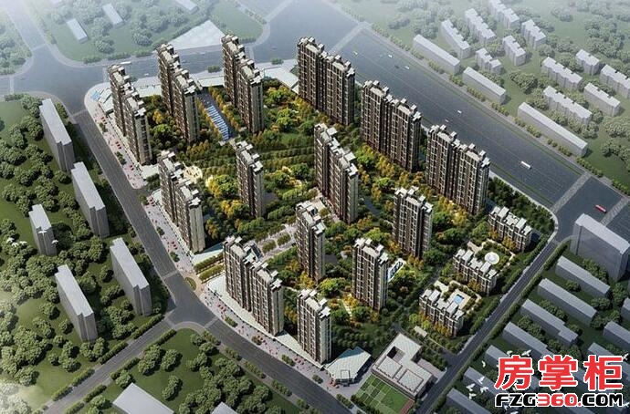 中国铁建青秀城效果图