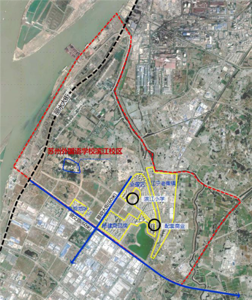 江宁滨江新城又出新规划 将增添一所中小学用地