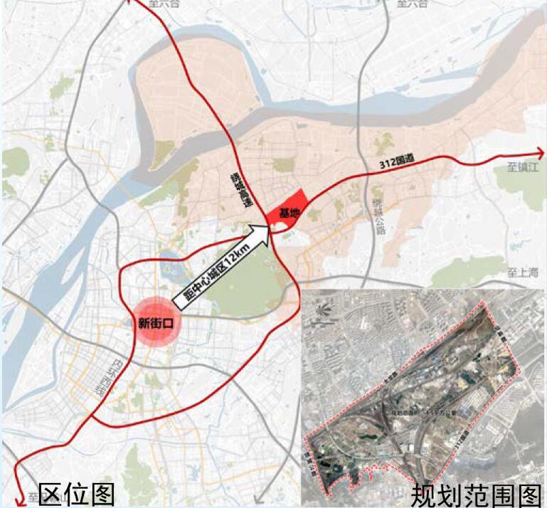 最新南京市栖霞商务区城市规划设计方案公示