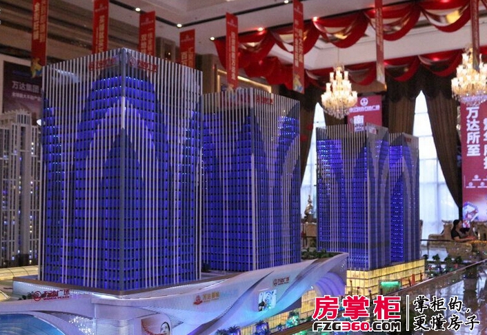 南宁安吉万达广场实景图