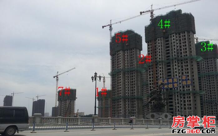 五洲御锦城实景图