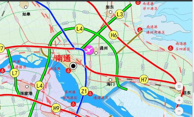 南通绕城高速公路(即s19通锡高速公路海门至通州段)是江苏省高速公路