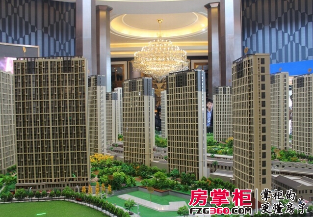 晋江中航城实景图