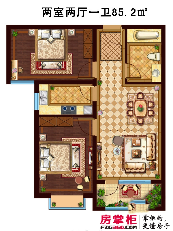 1. e?府经济学_...居室博仕后悦府E1户型图1 02 06单元 博仕后悦府户型图(3)