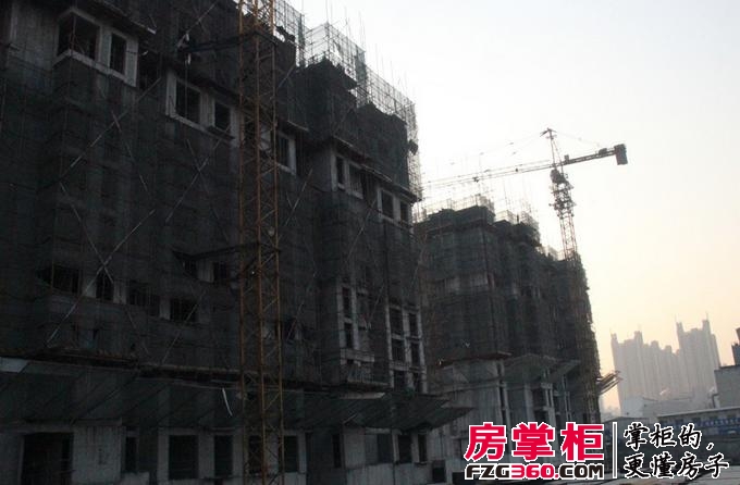 紫晶悦城施工进度实景图（2014-12-05）