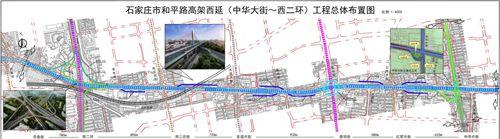 和平路高架桥西延工程公示 石家庄下一个黄金时代来临