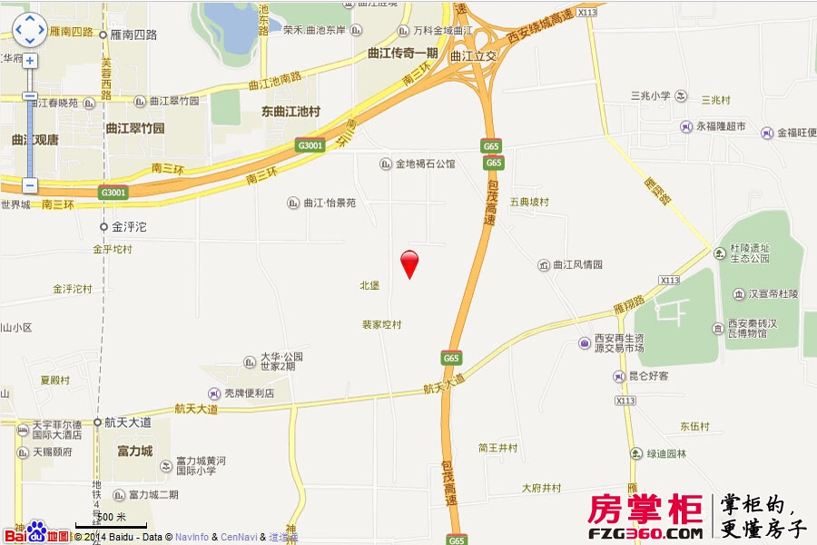 招商依云曲江是房企强招商地产在西安的个项目,位于南三环与