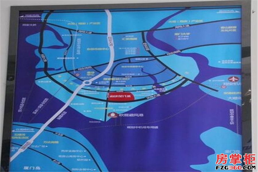 海峡现代城交通图