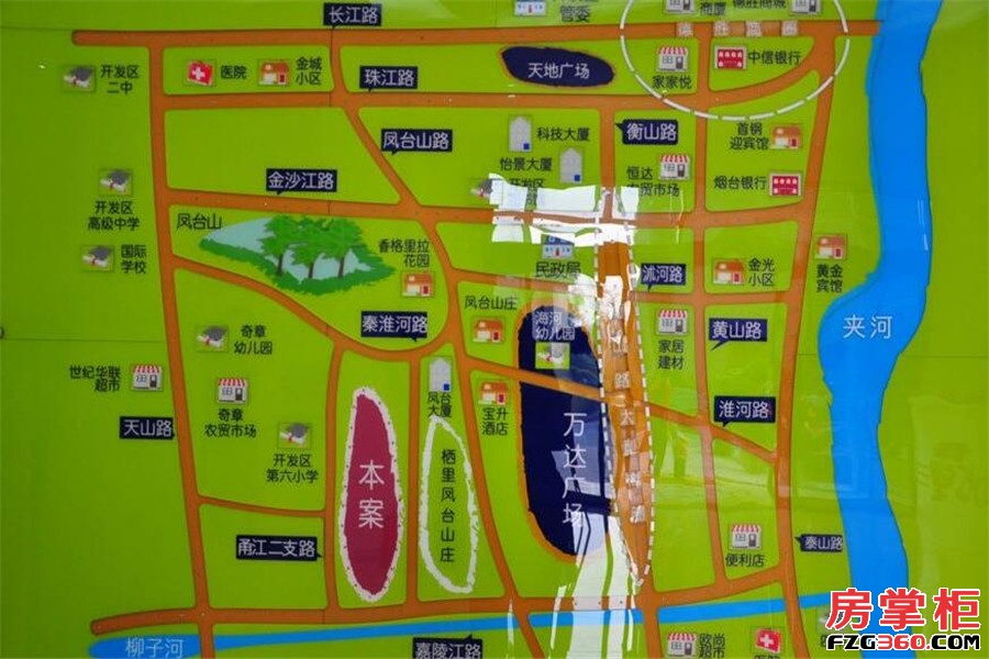 天颐郦城三期时光里交通图