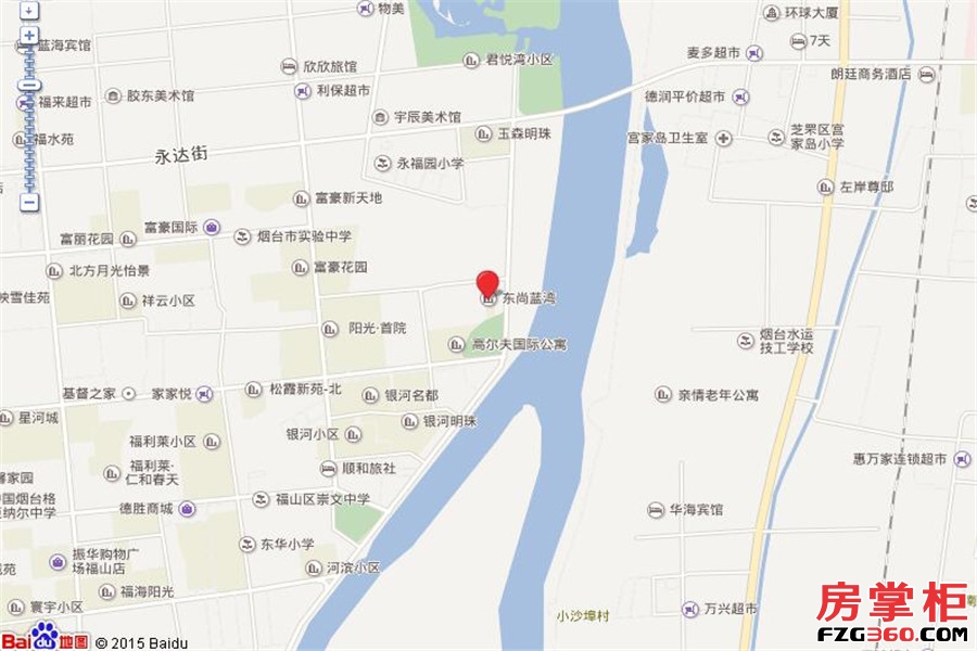 东尚蓝湾交通图