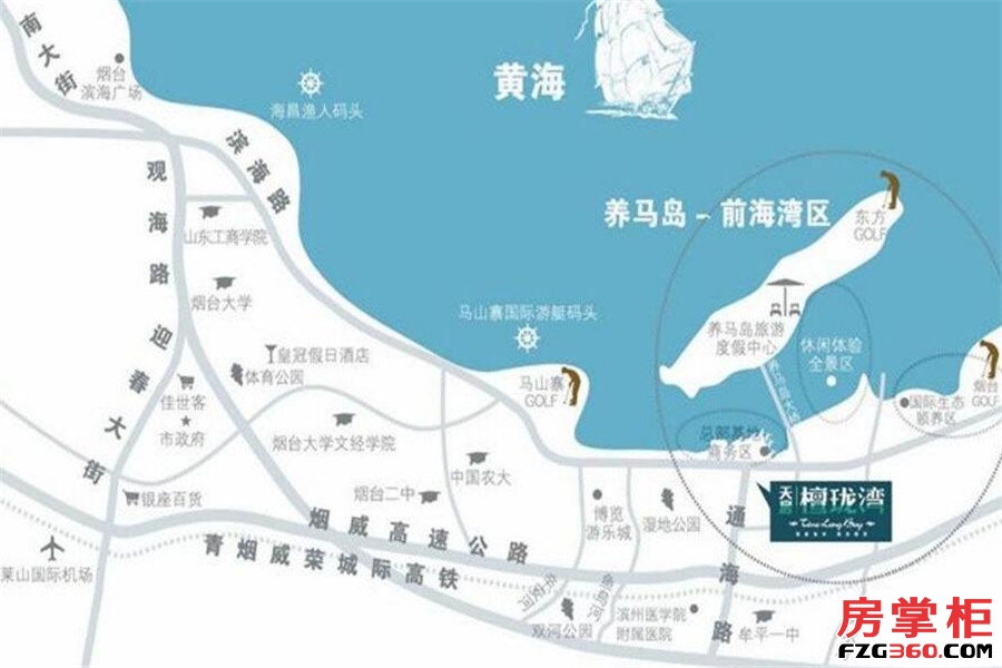 檀珑湾交通图