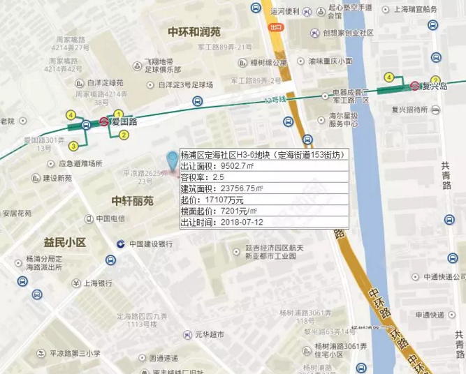 1,杨浦区定海社区h3-6地块(定海街道153街坊)