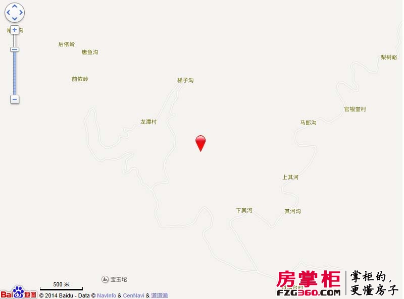 龙潭湖凤凰山庄交通图电子地图