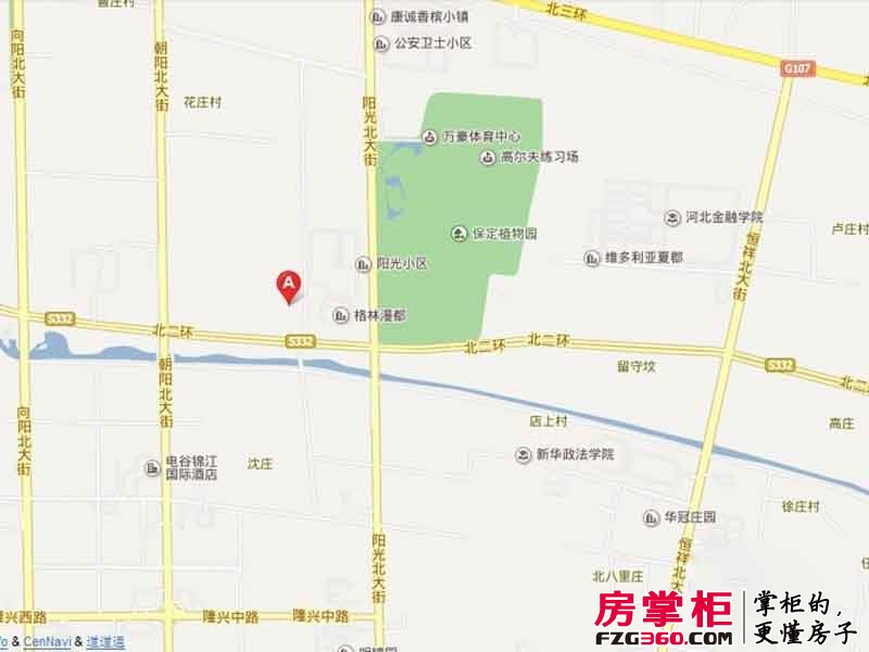 源盛嘉禾C区交通图电子地图