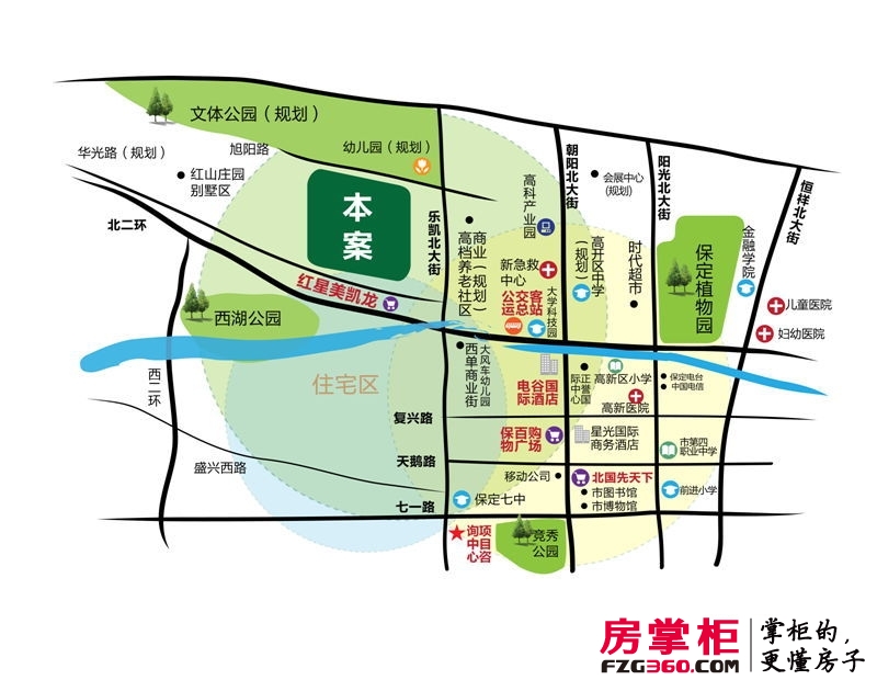 上林风景交通图区位图