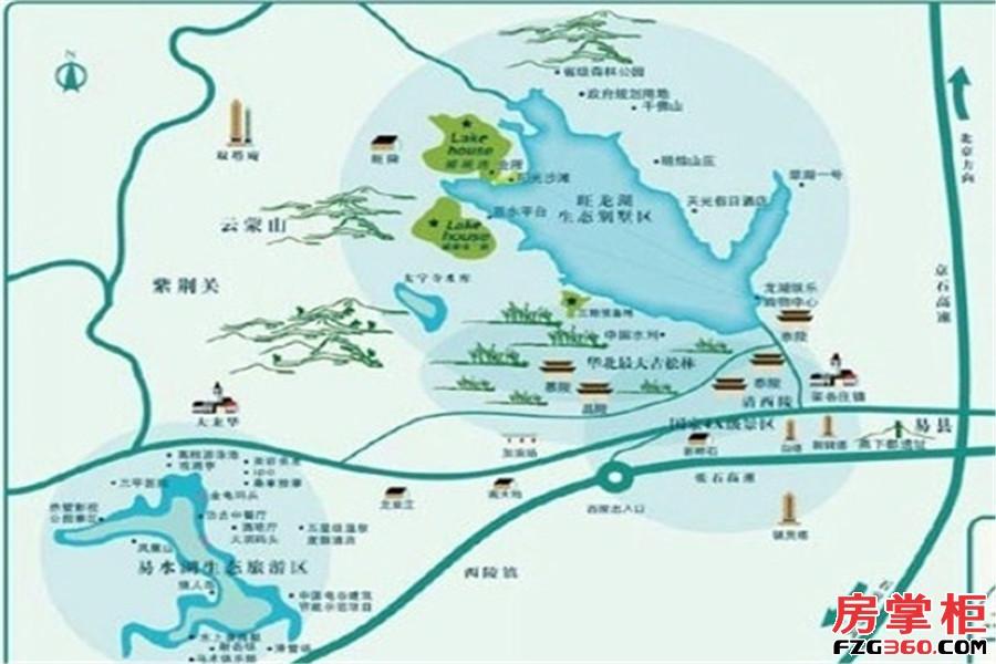 燕水湾交通图电子地图