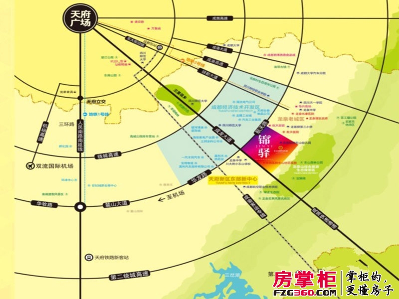 东山国际新城锦驿交通图
