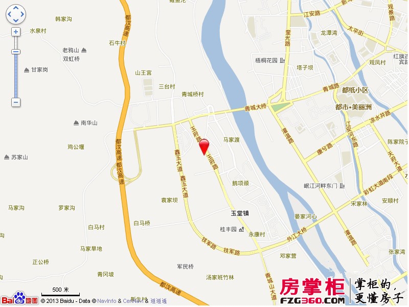 岷江国际旅游度假区交通图