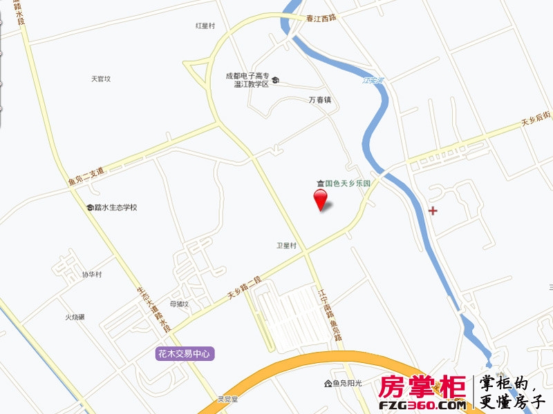 鹭湖宫6区交通图（2013-01-23）