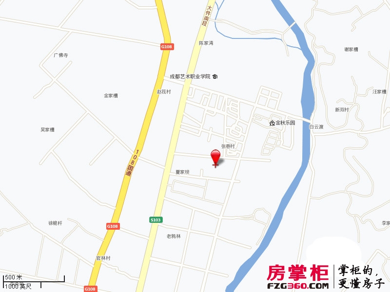 万辰柳庄交通图