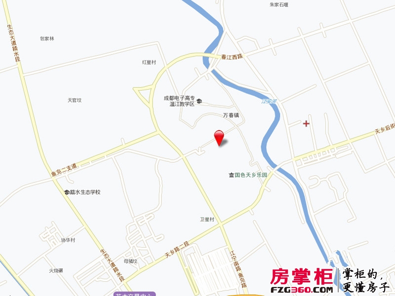 鹭湖宫七区交通图（2013-01-23）