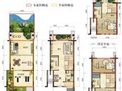 中国水电青云阶户型图E1-7型 4室4厅3卫1厨