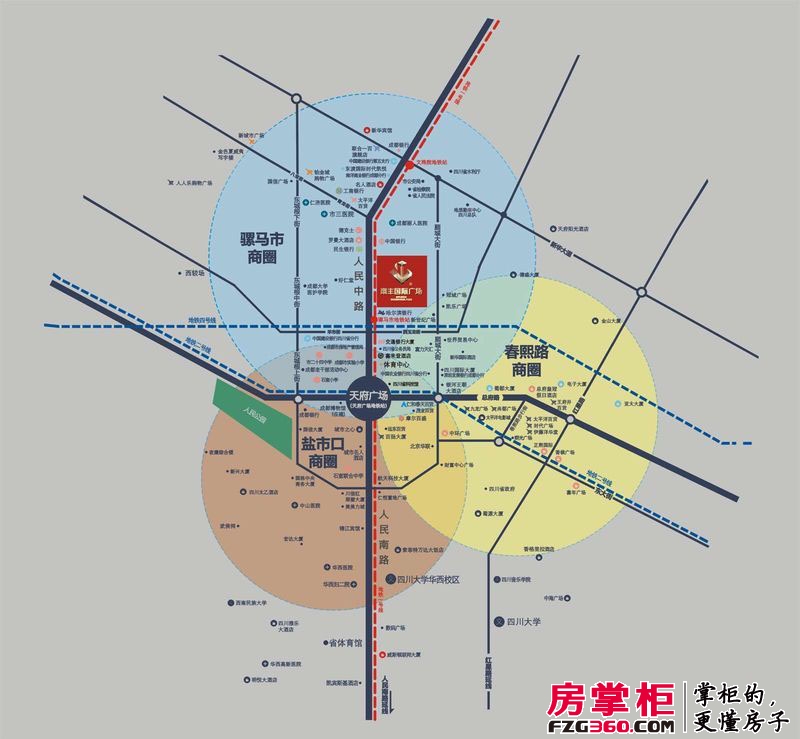 泰丰国际广场交通图